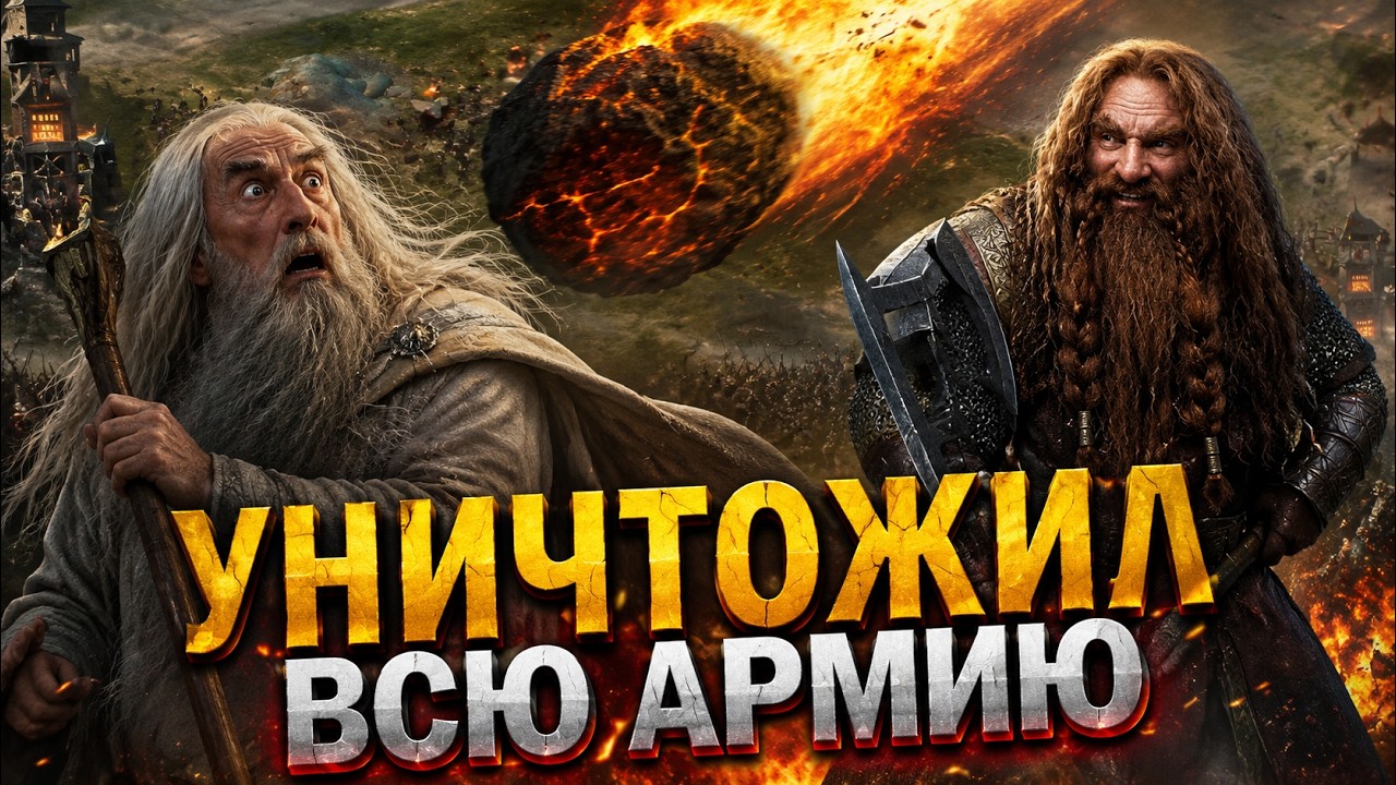Одна секунда до фиаско - Властелин Колец BFME 2 Ennorath Mod По Сети