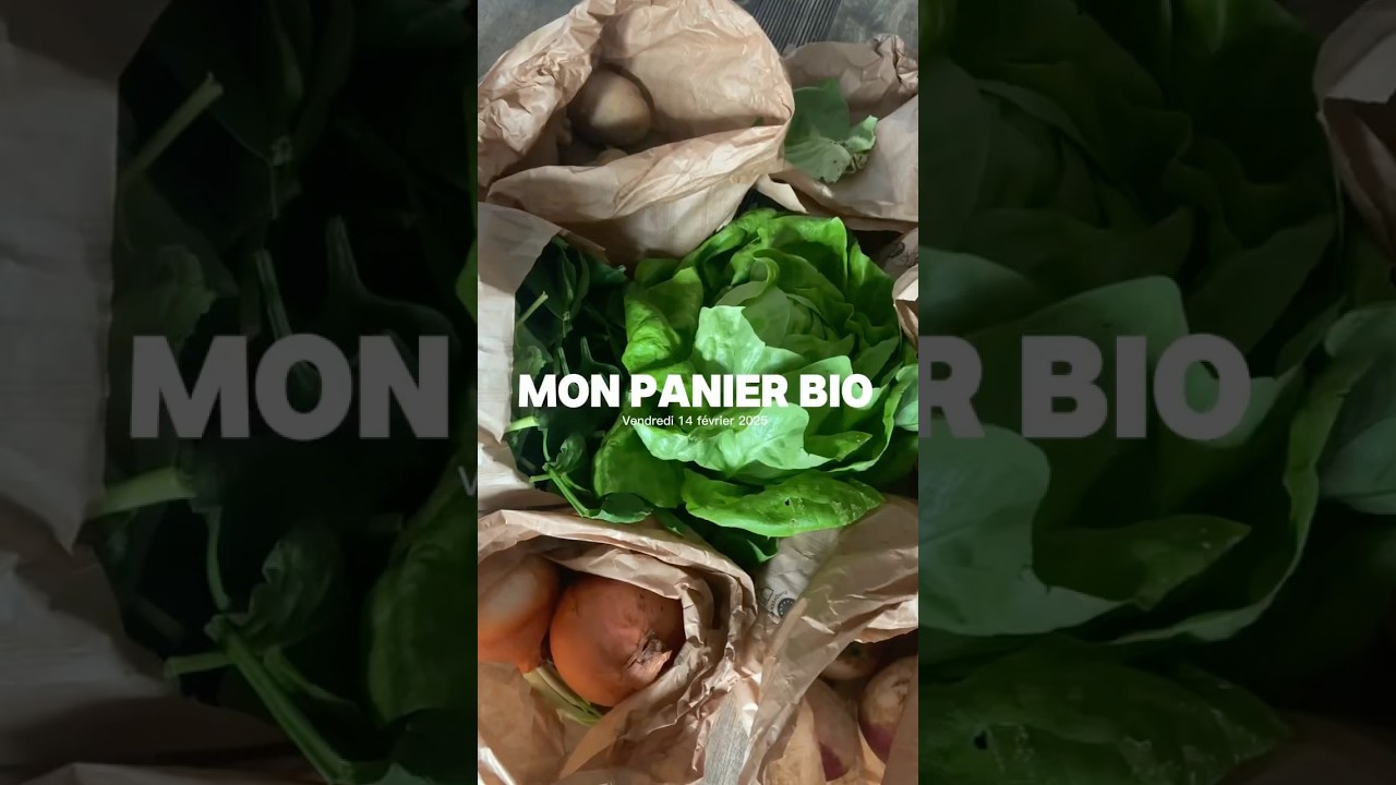 Mon panier bio du vendredi #14022025 #companionetmoi #companionmoulinex #food #l&eacute;gume