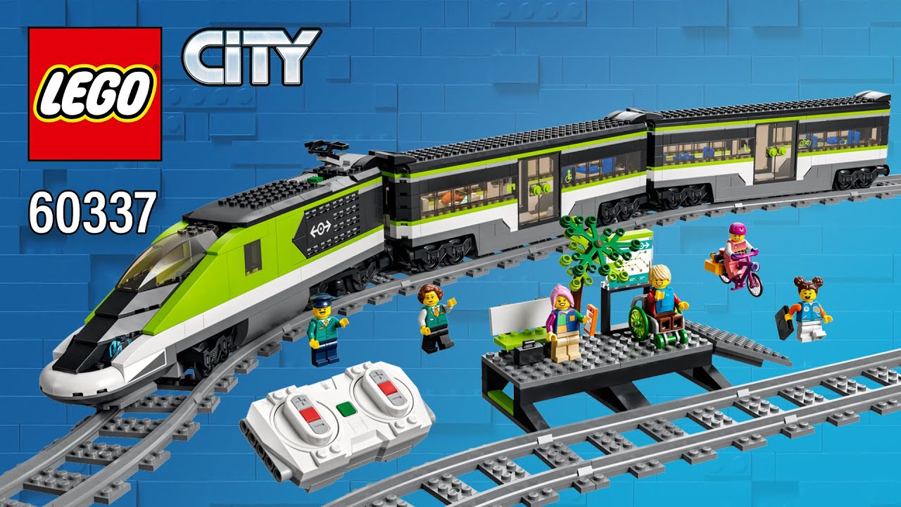 LEGO&reg; City Express Passenger Train (60337)[764 pcs] Building Instructions | Top Brick Builder