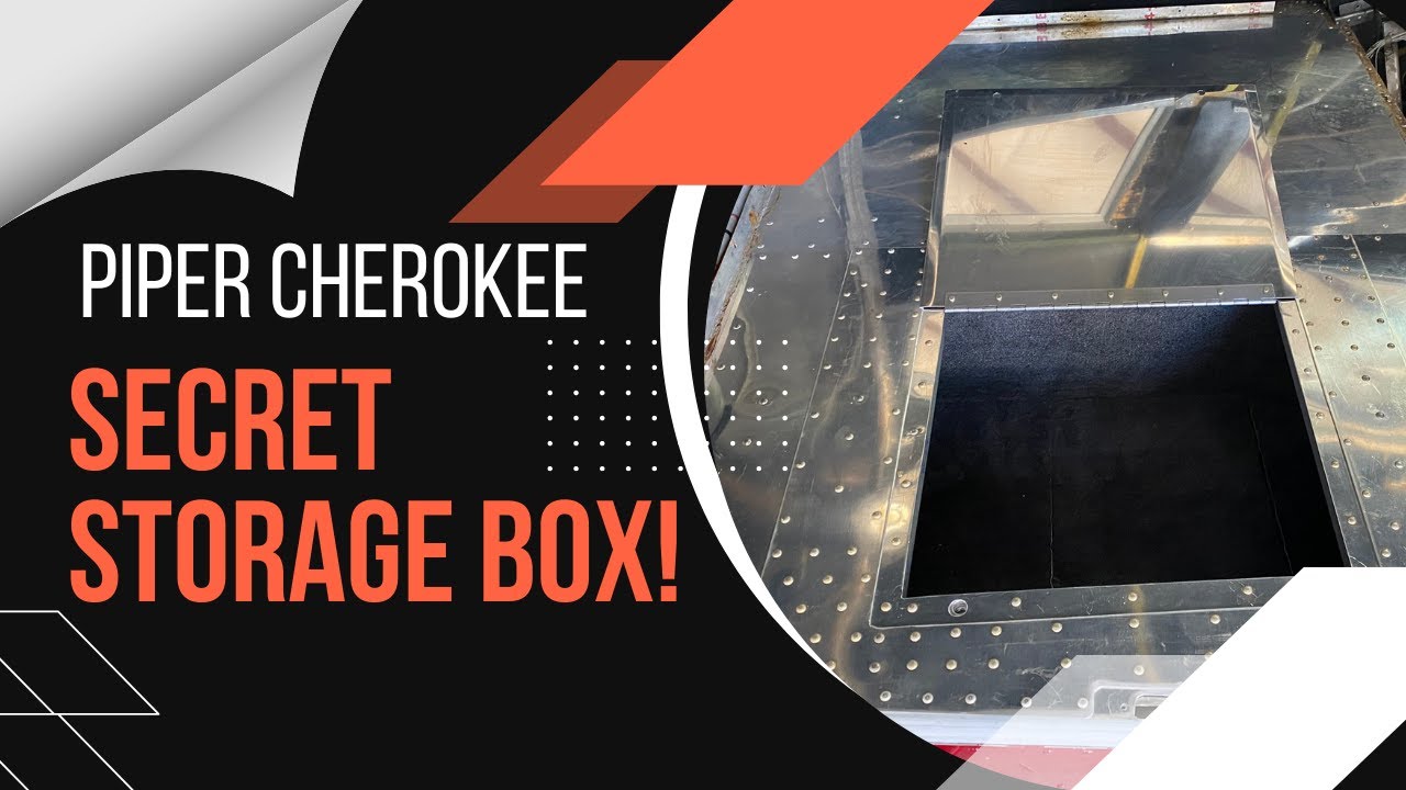 Piper Cherokee Baggage Storage Compartment -  #pipercherokee #stc #pa28