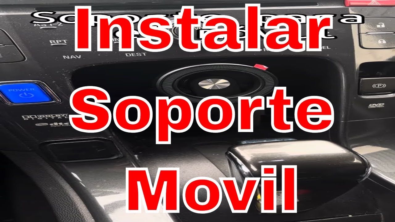 Como #instalar #soporte de #movil en nuestro #coche