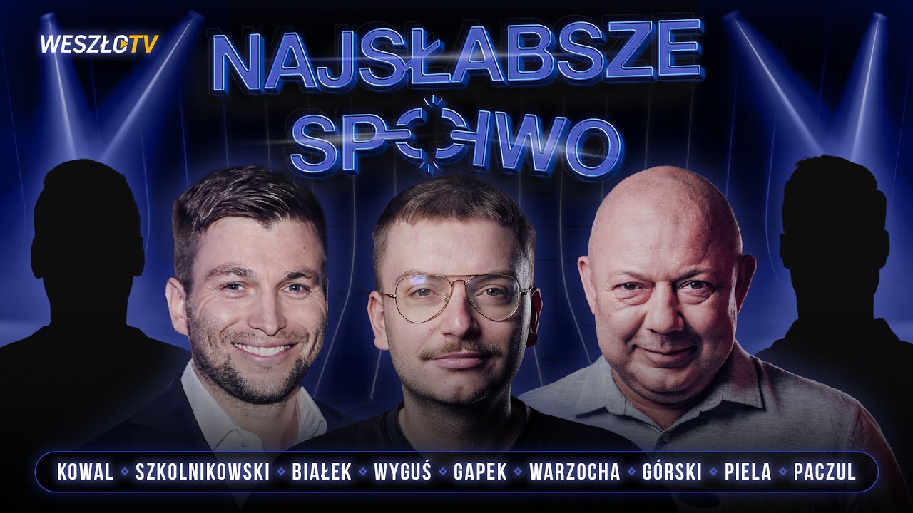 NAJSŁABSZE SPOIWO 1 - KTO NAJMNIEJ ZNA SIĘ NA PIŁCE NOŻNEJ? NOWY FORMAT TELETURNIEJU NA WESZŁO!