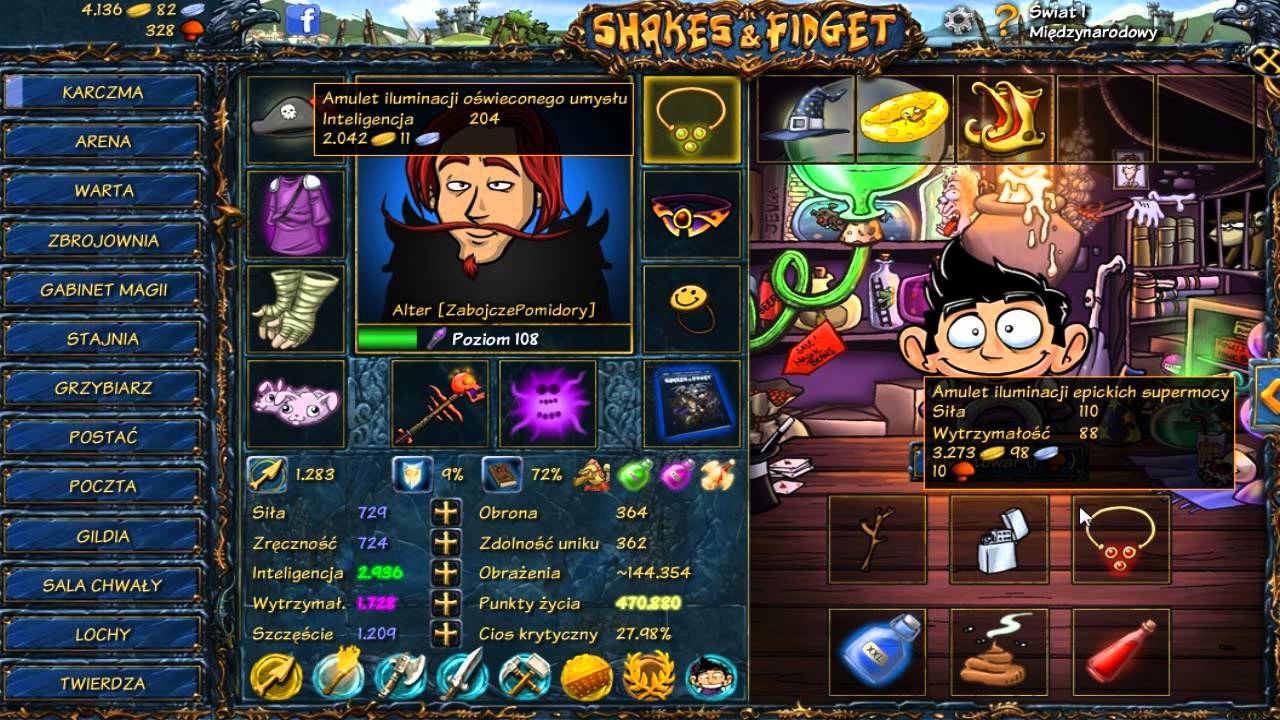 Shakes & Fidget [w1] - Wydajemy 310 grzybk&oacute;w na odcinku :D