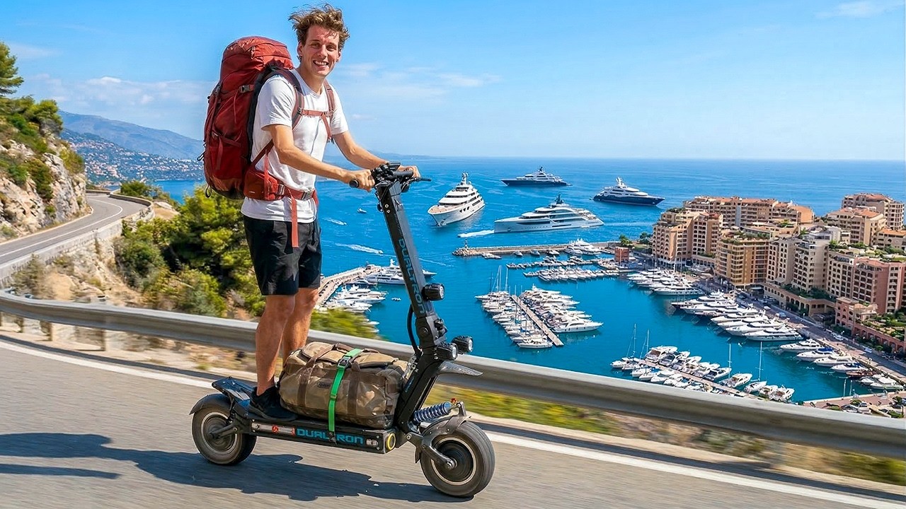 I Rode an E-Scooter From Paris to Monaco