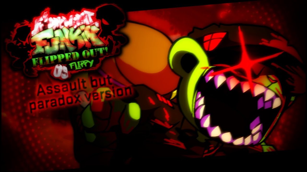 Assault but Paradox Version - FNF Vs Flippy: Flipped Out!
