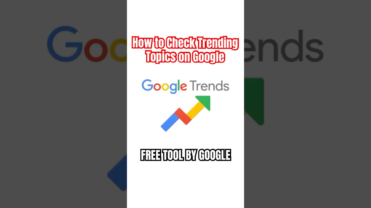How to Find Trending Topics with Google Trends | Free Tool | Digital Saravanan | Free Tool