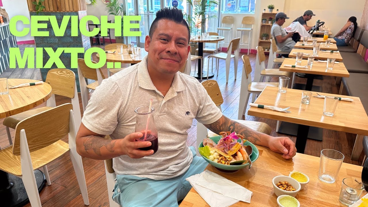 Probando Comida Peruana en Bloomfield NJ..🇵🇪🦀🐠🇺🇸