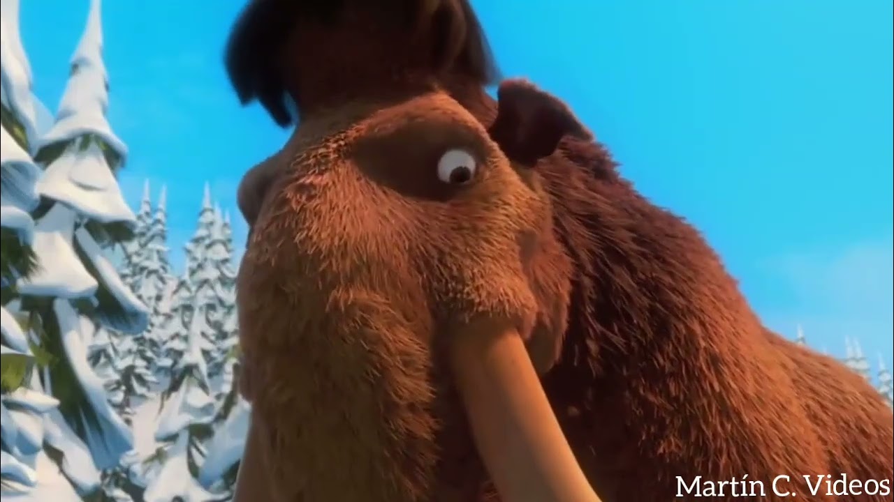 Luck Runs Out Diego and Manny Ice Age 1-4 (With AI Cover of AI Fan made Ice Age Version)
