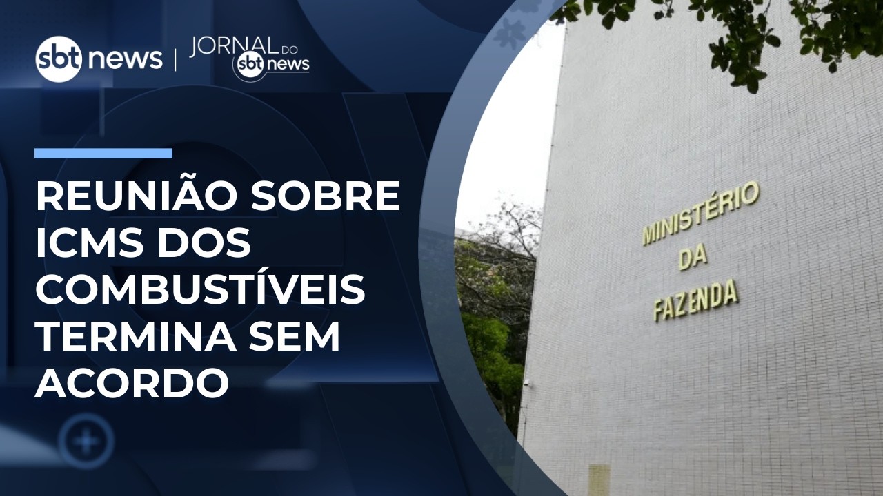 Reunião sobre ICMS do diesel termina sem acordo entre estados e Governo Federal | #JornaldoSBTNews