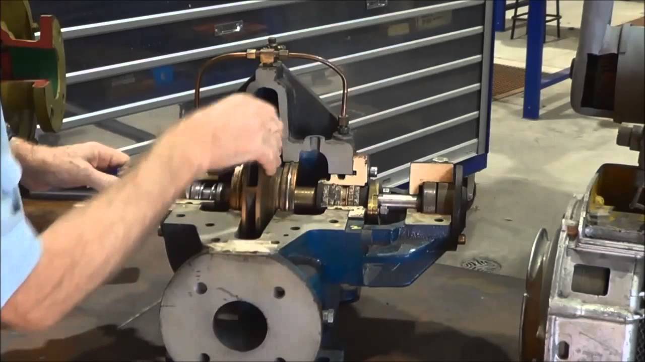 Centrifugal Pump Gland Packing with a Lantern Ring