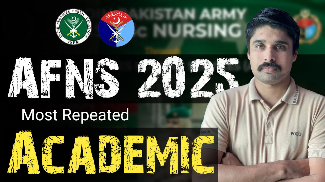 AFNS Past Paper Questions | AFNS Academic Test Preparation | Part-2