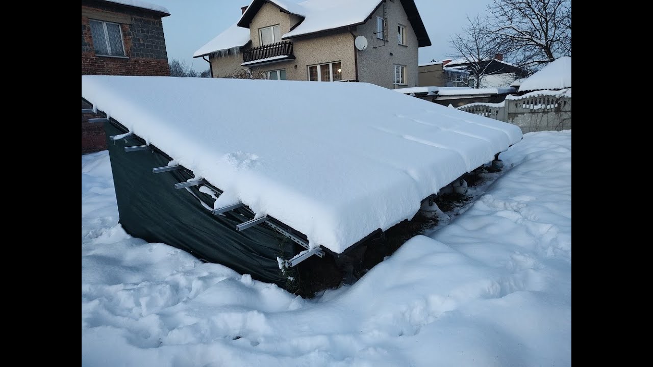 KONSTRUKCJA POD PANELE FOTOWOLTAICZNE - WYTRZYMAŁA CZY NIE ?CZEŚĆ 1
