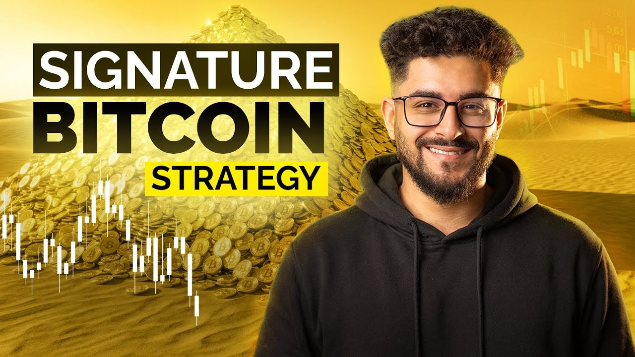 Revealed : My Signature Bitcoin Trading Strategy