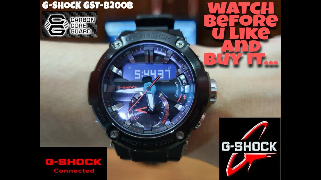 UNBOXING & REVIEW G-SHOCK GST B200B-1ADR,Please Like & Subscribe..🙏