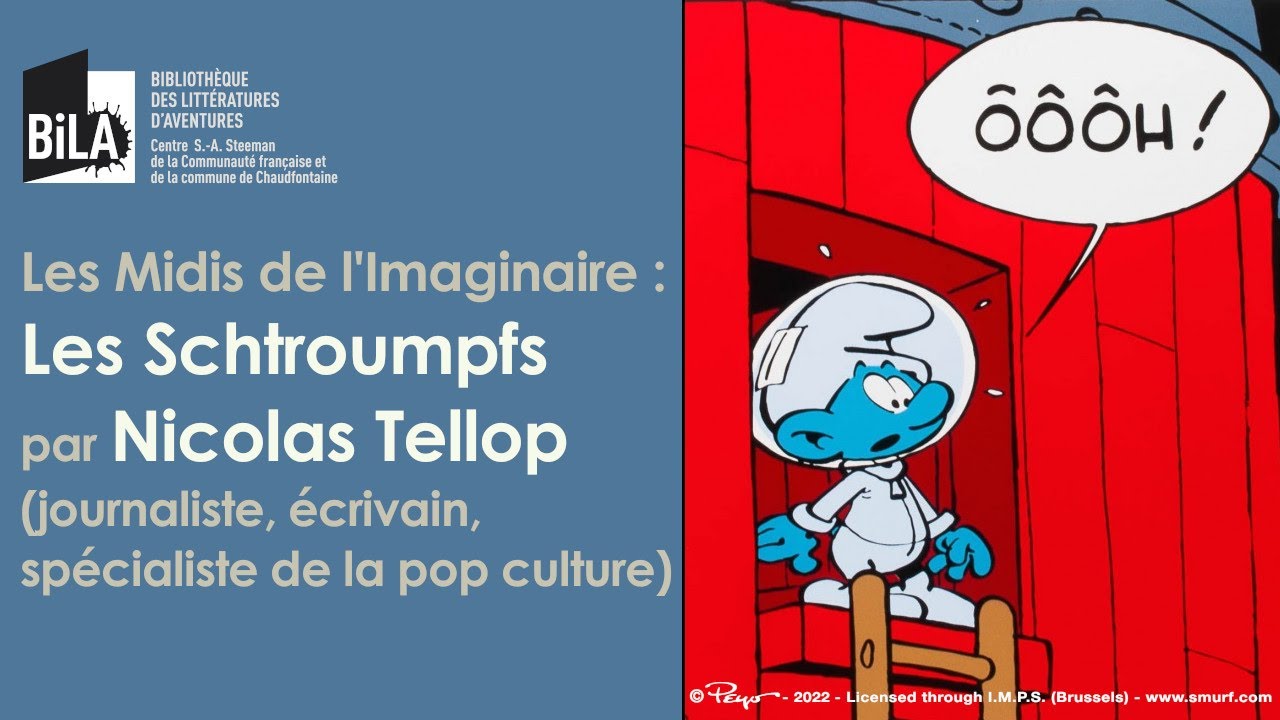 Midi de l’imaginaire : Les Schtroumpfs par Nicolas Tellop