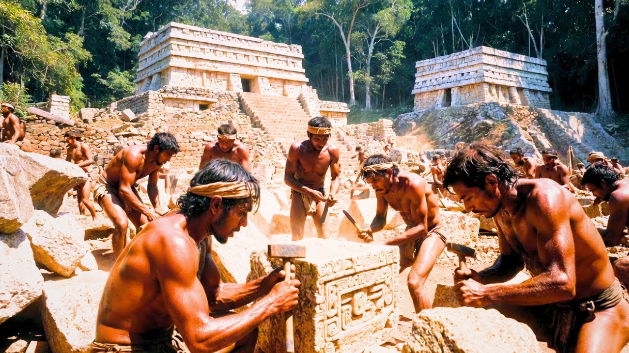 Inside an Ancient Factory: How Mayan Build Astronomical Observatories with Primitive Tools