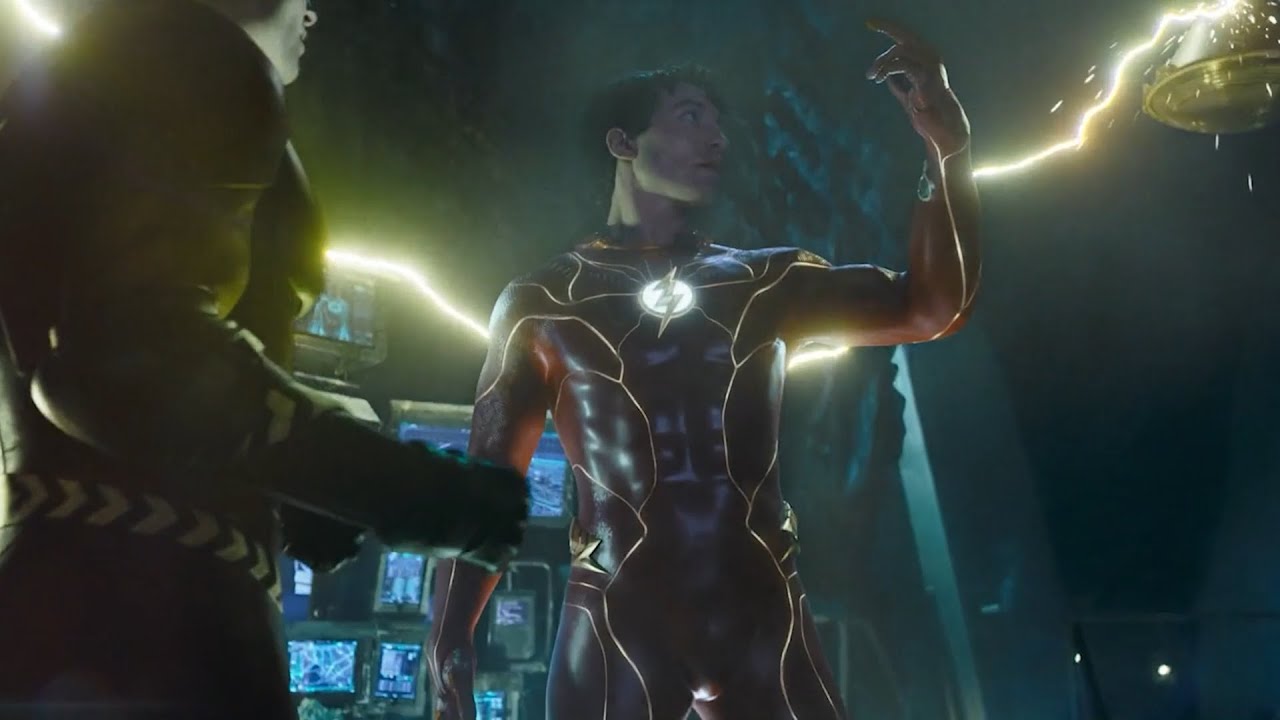 The Flash (DCEU) Powers and Fight Scenes - The Flash (2023) Part 2