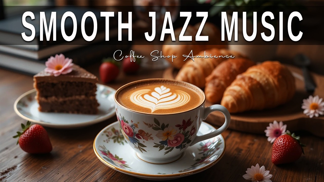 Smooth Jazz Music ☕ Bossa Nova background for Work, Great Moods and Stress Relief