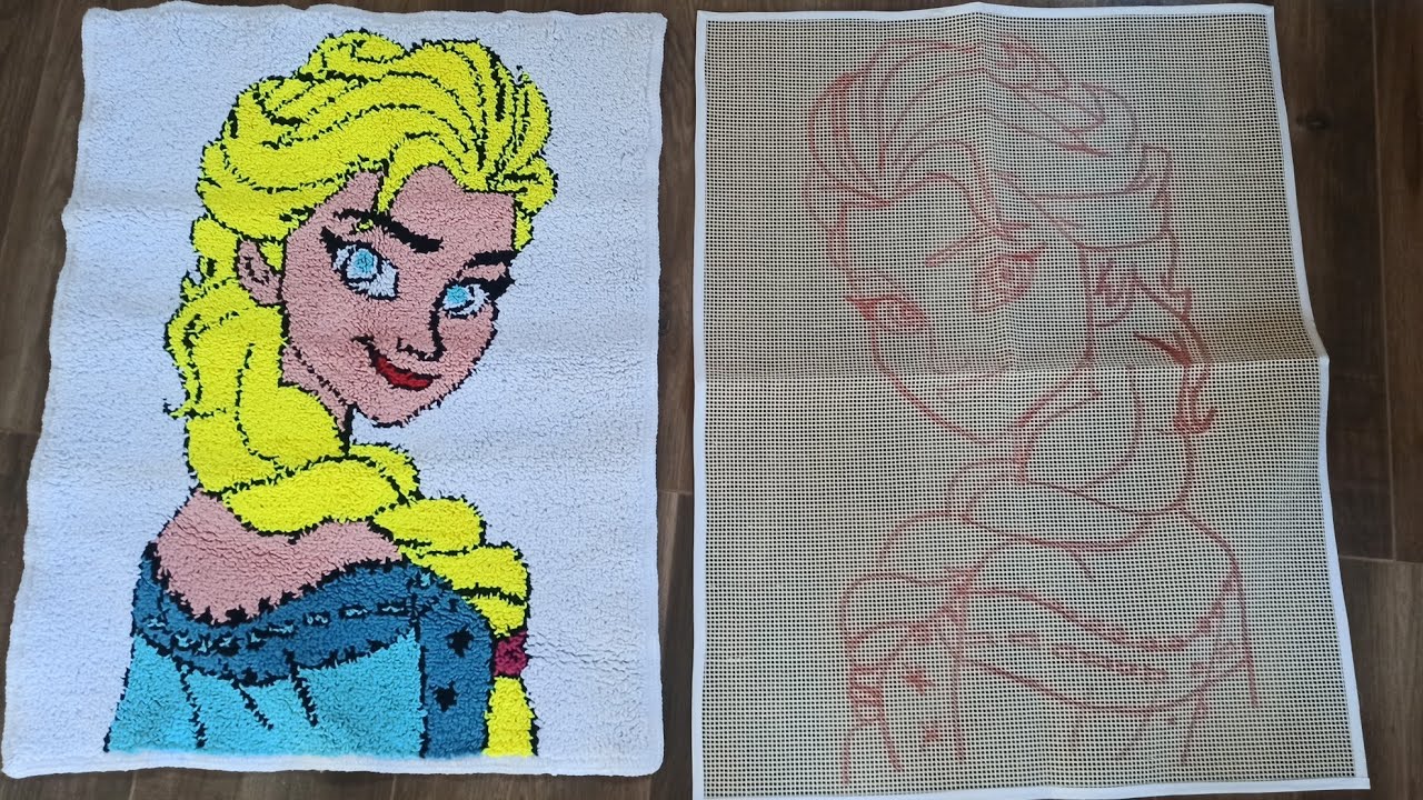Como faço os desenhos da talagarça? #diy #art