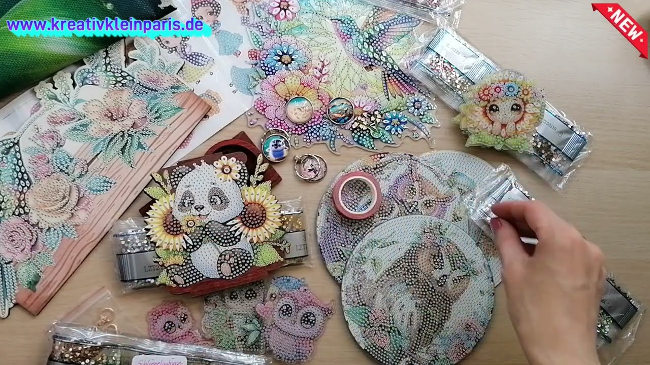 🆕️ Diamond Painting 💎 Kreativ Klein-Paris 🗼 Frühlingsprodukte🌷🪻 Stifte 🖊 Coverminder ⚙️ Bilder