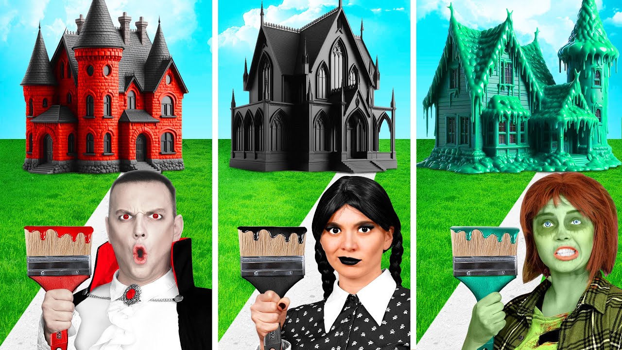 Maison Une Couleur Défi | Défis Amusants DoDo Challenge