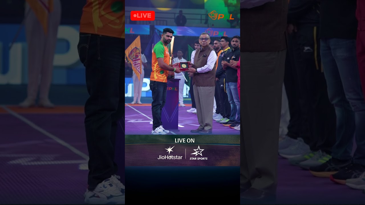Pardeep Narwal arrives for PKL 12 Grand Opening | Pro Kabaddi League | #Shorts