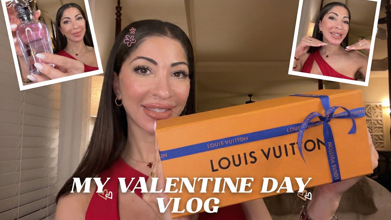 My Valentine’s Day Makeup Look 🌹✨ + A Special Gift Unboxing | 46 & Glowing