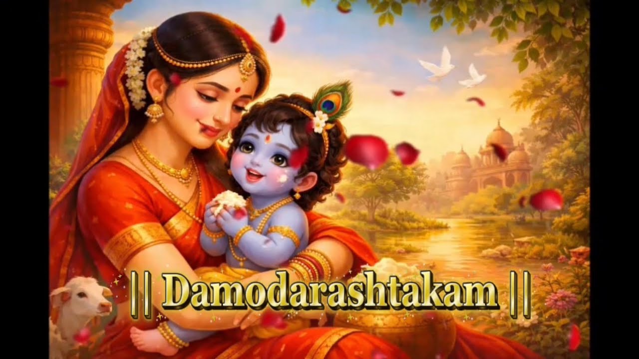 Damodarashtakam – The Most Beautiful Prayer to Lord Krishna | Deep Devotional Chanting