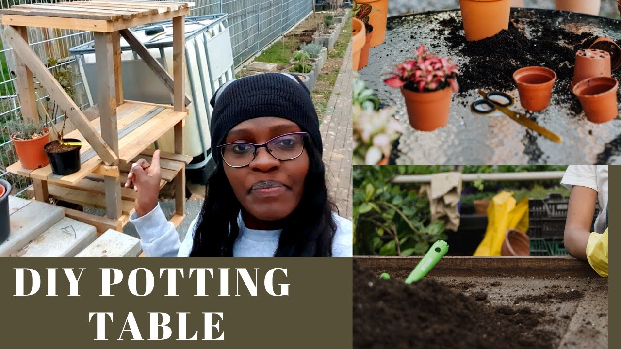 Gardening Ideas For Home│ Making a DIY Potting Table