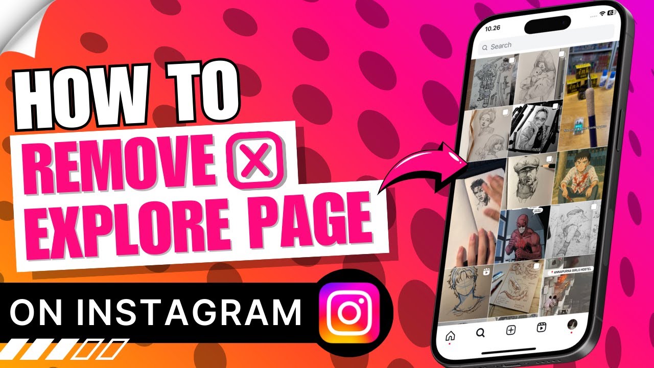 How to Remove Instagram Explore Page | Clear Instagram Explore Feed ✅