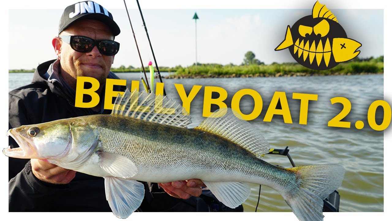 Bellyboat 2.0 met de toppers van JNLL - Snoekbaars op de moderne manier