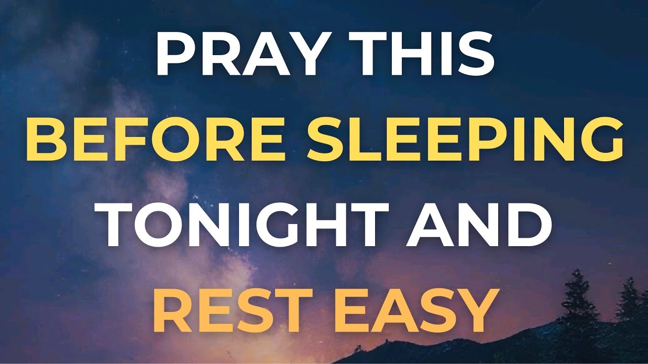 God Is Near Right Now — Pray This Before You Sleep