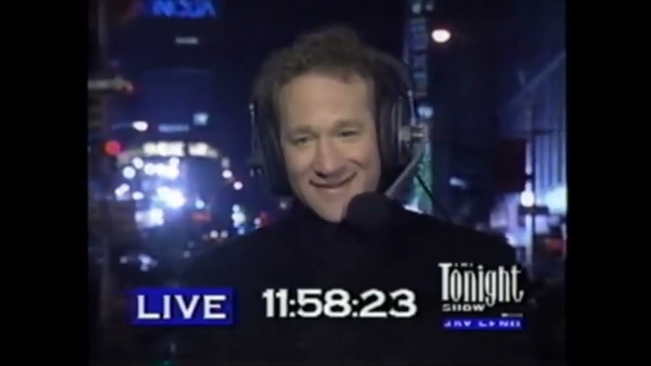 NBC Times Square New Year's Eve Ball Drop 1994 | The Tonight Show with Jay Leno [December 31,1993]