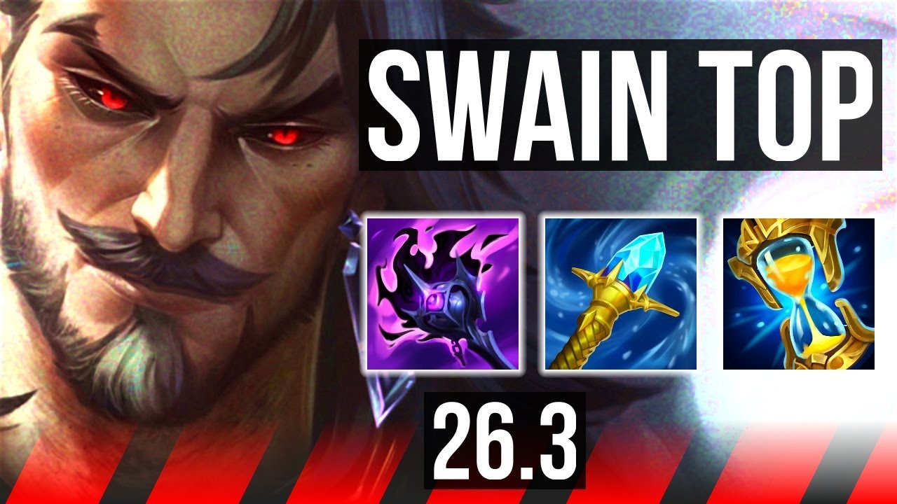 SWAIN vs NASUS (TOP) | Perfect KDA: 10/0/7 | KR Master | 26.3