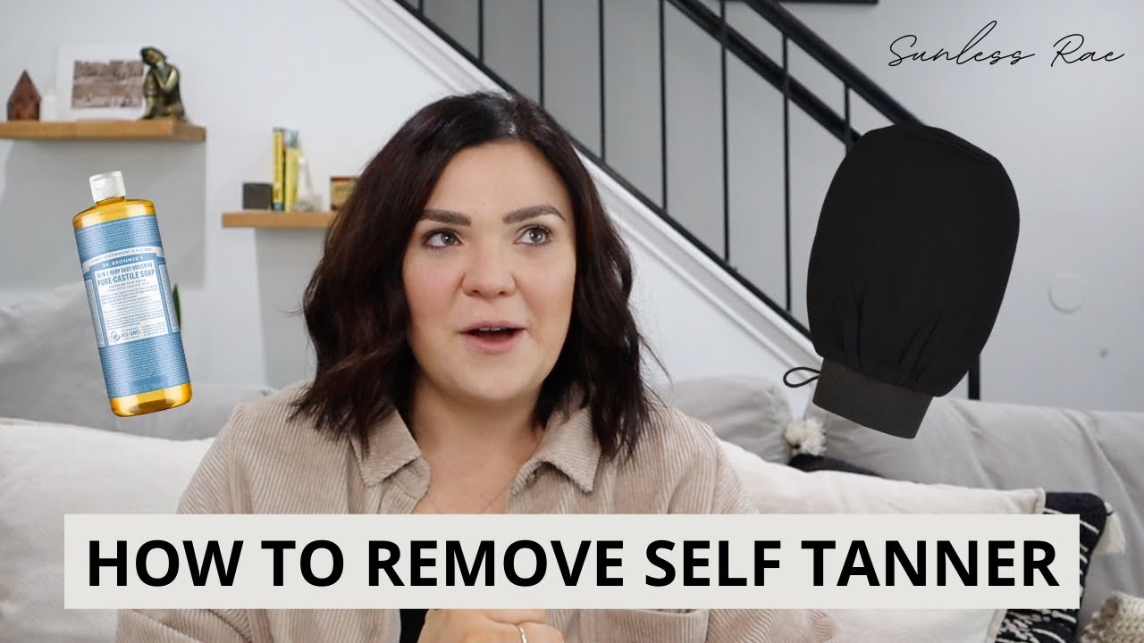 HOW TO REMOVE SELF TANNER | TIPS BY A PROFESSIONAL SPRAY TAN ARTIST