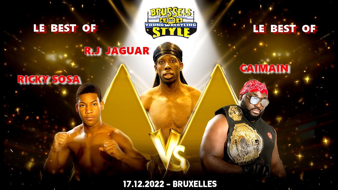 CATCH , B Y W S  LE BEST OF  , RICKY SOSA vs R J JAGUAR  vs CAIMAIN