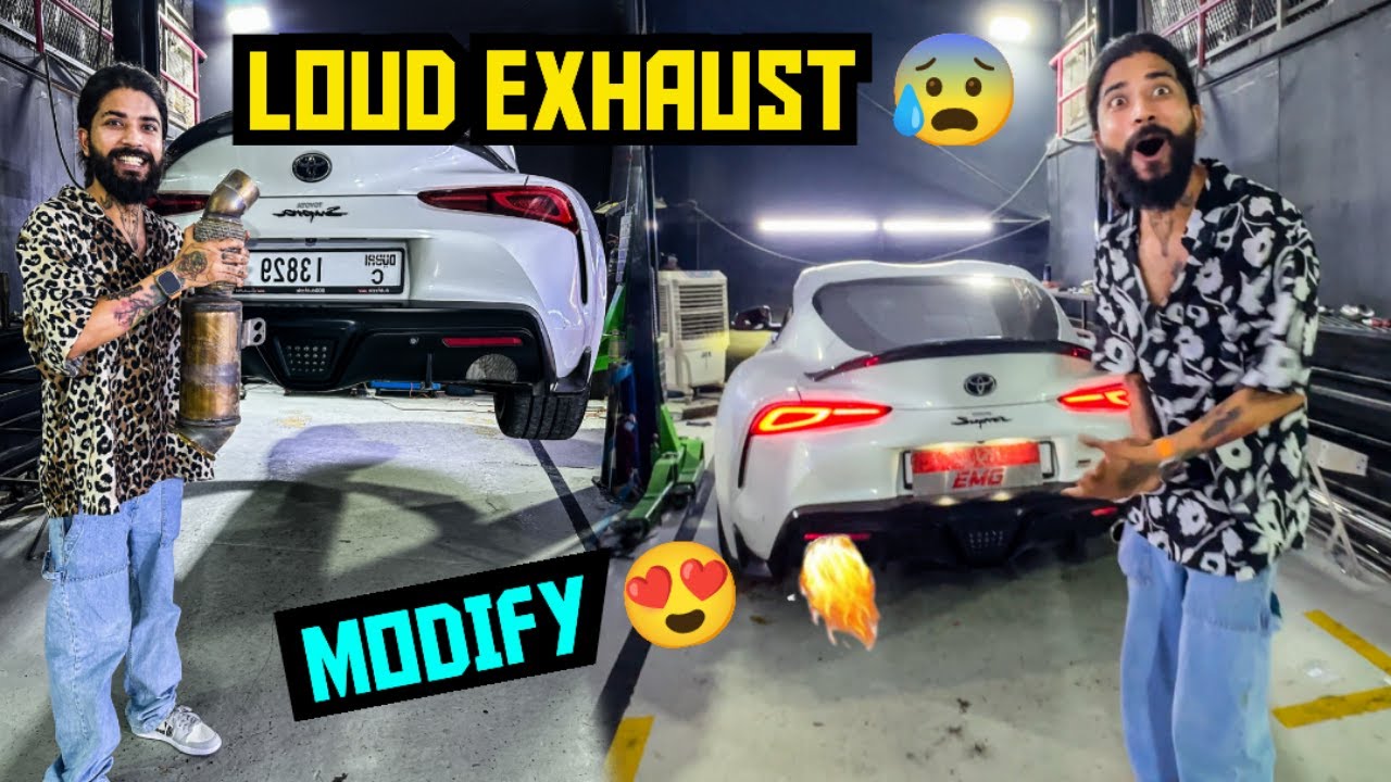 Finally Apni New Supercar Supra MK5 Modify Hogai Dubai Mai 😍 Loud Exhaust Ratatata Ep11