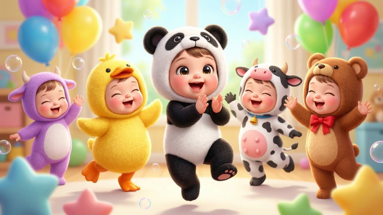 Dudi Dudi Dam Dam Dance 💃 | Dodi Dodi Dum Dum Song | Duby Duby Dam Dam | Kids & Babies Hindi Rhymes
