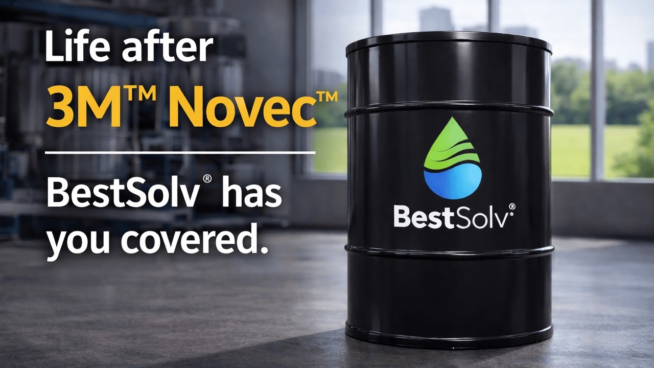 3M™ Novec™ Is Gone — BestSolv® Keeps Your Process Running