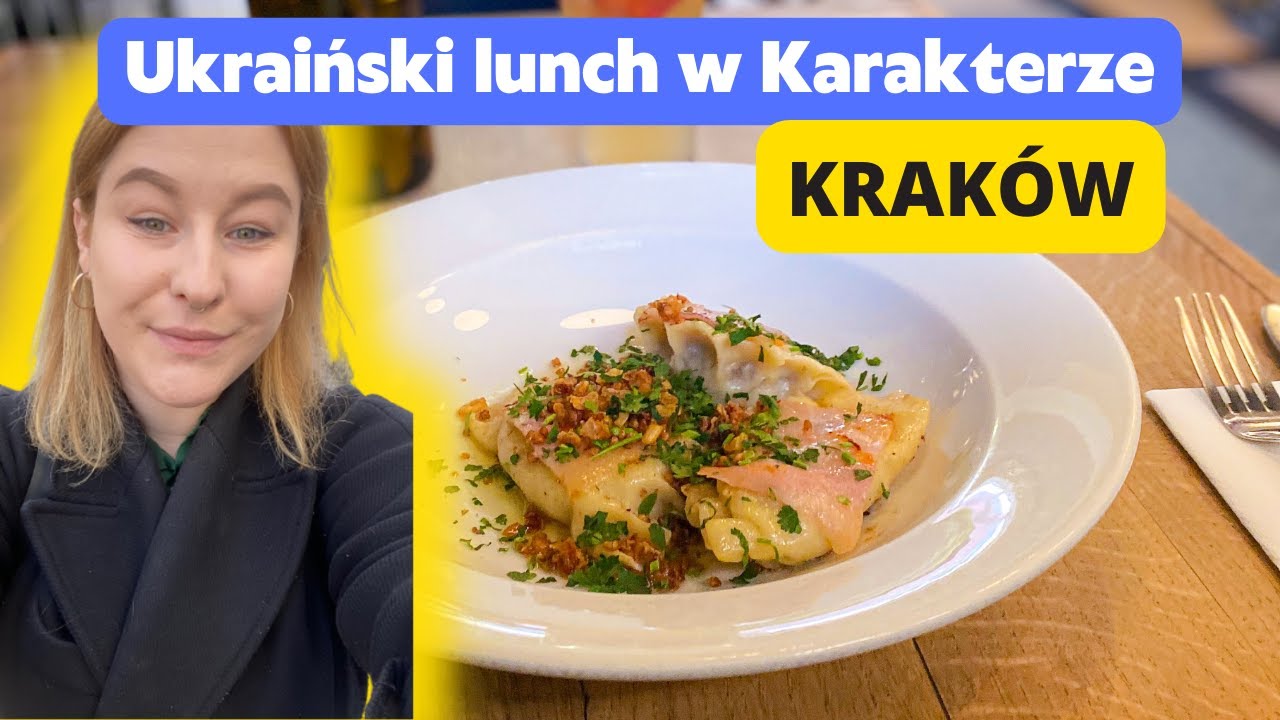 JEDZENIE w KRAKOWIE - ukraiński lunch w Karakerze | #15