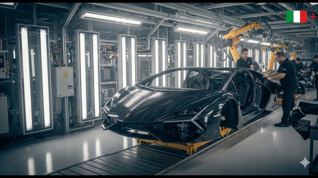 ¿Por qué cuesta MILLONES? 🇮🇹 El proceso secreto de Lamborghini
