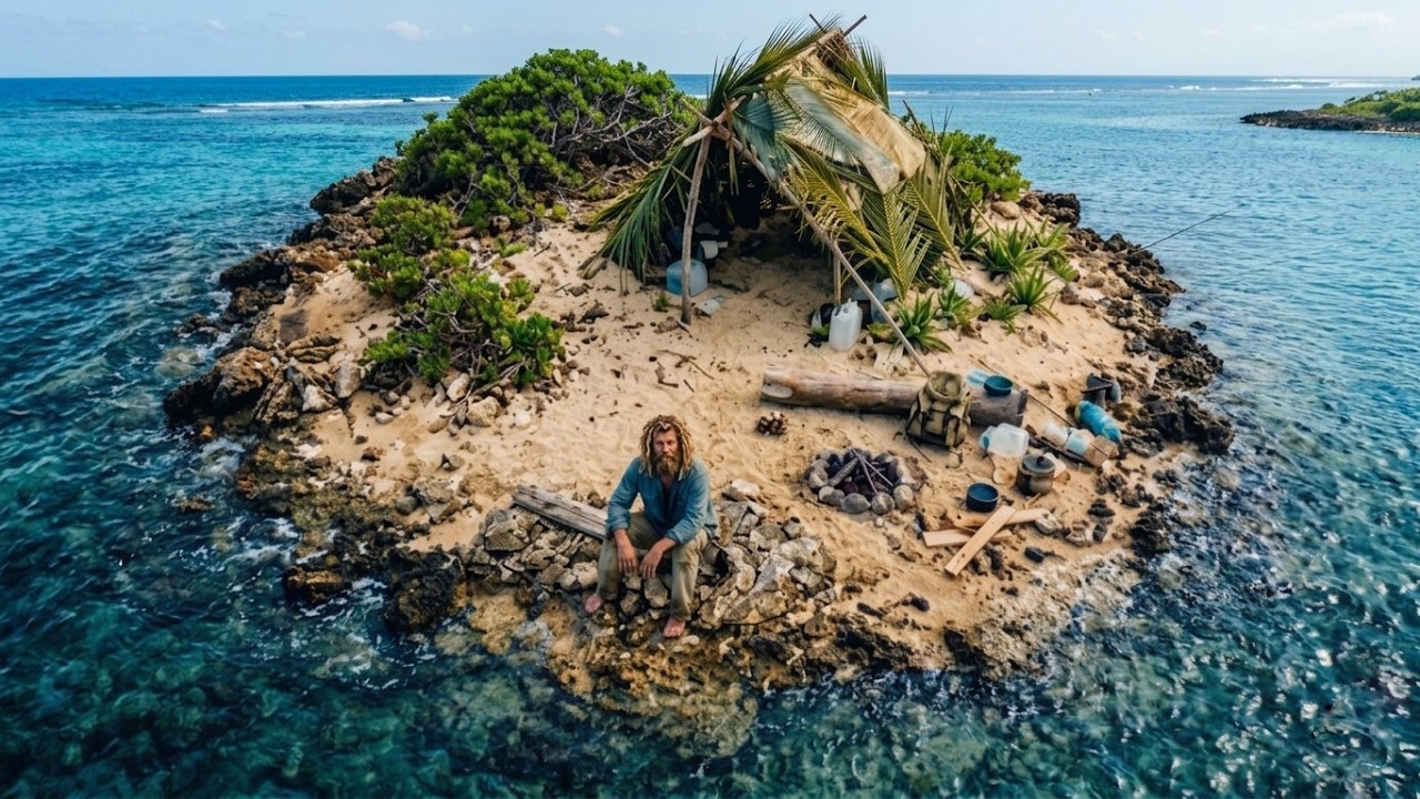 28 Saal Tak Is Island Par Phasa Raha (ROBINSON CRUSOE 1997 Movie Explained In Hindi/Urdu)