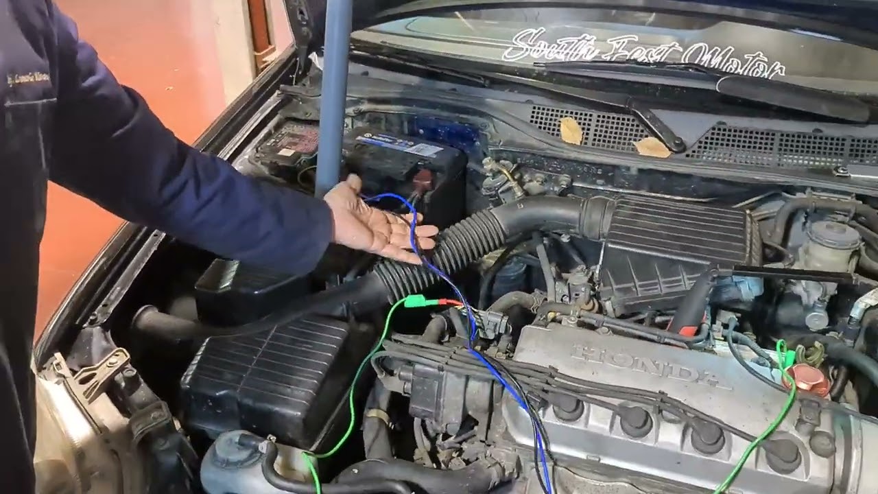 Comprobación con Osciloscopio señal Sensor CKP y CMP (cigueñal y levas) Honda gasolina