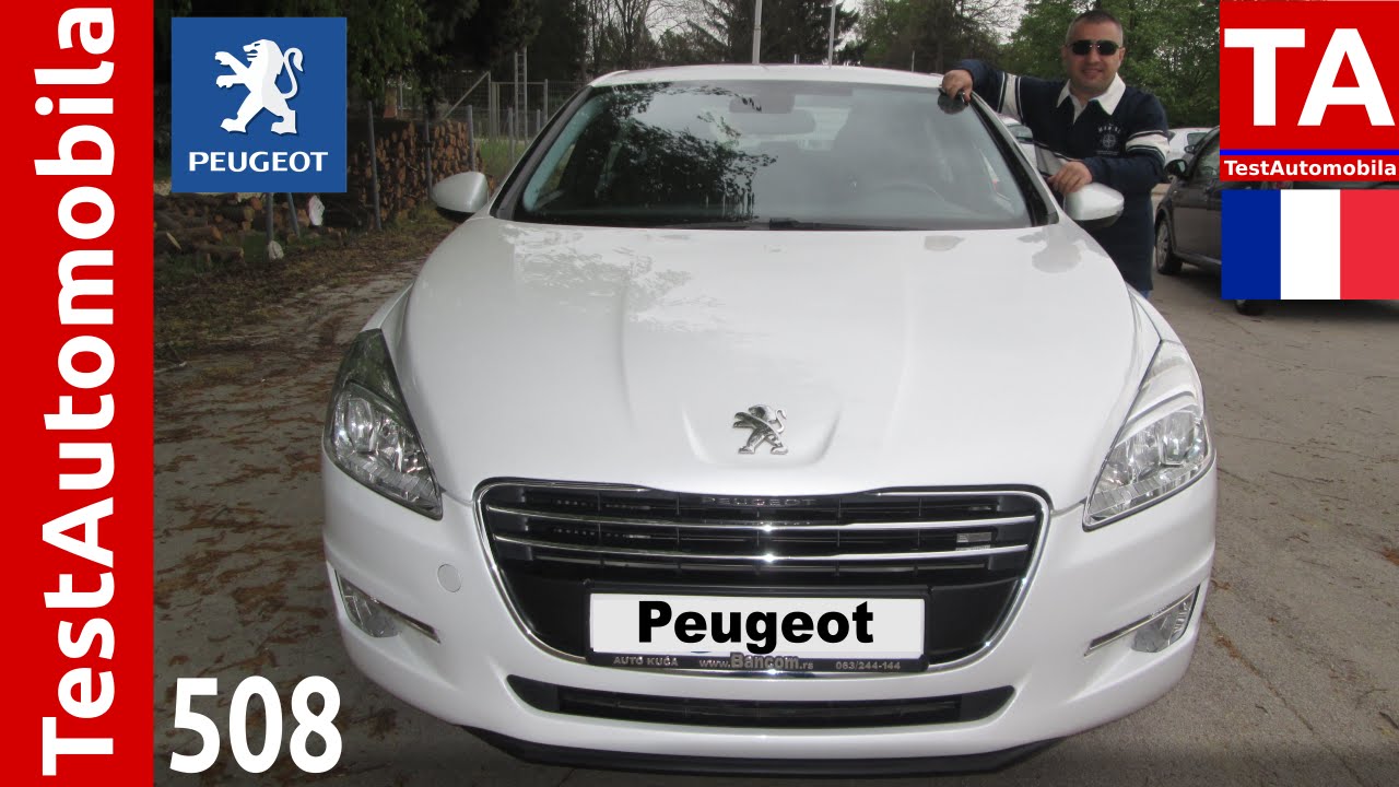 PEUGEOT 508 1.6 eHDi TEST - ( ceo film )