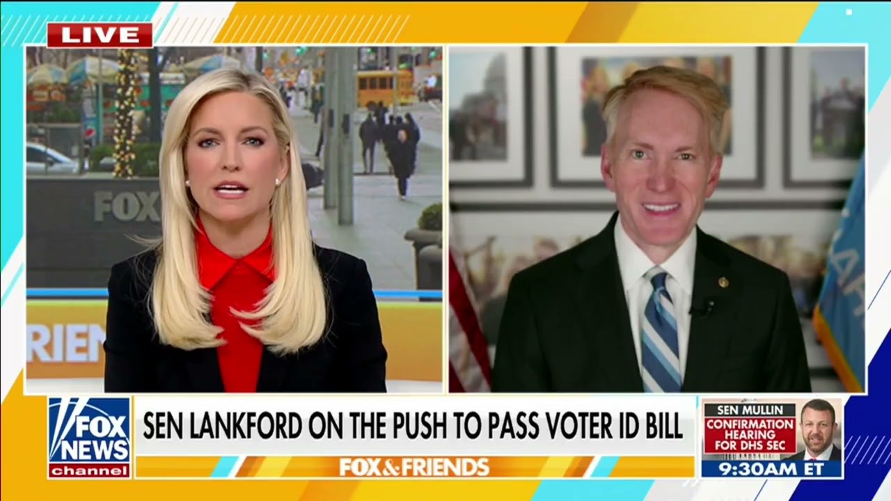 Лэнкфорд присоединился к программе Fox & Friends в преддверии слушаний по утверждению кандидатуры...