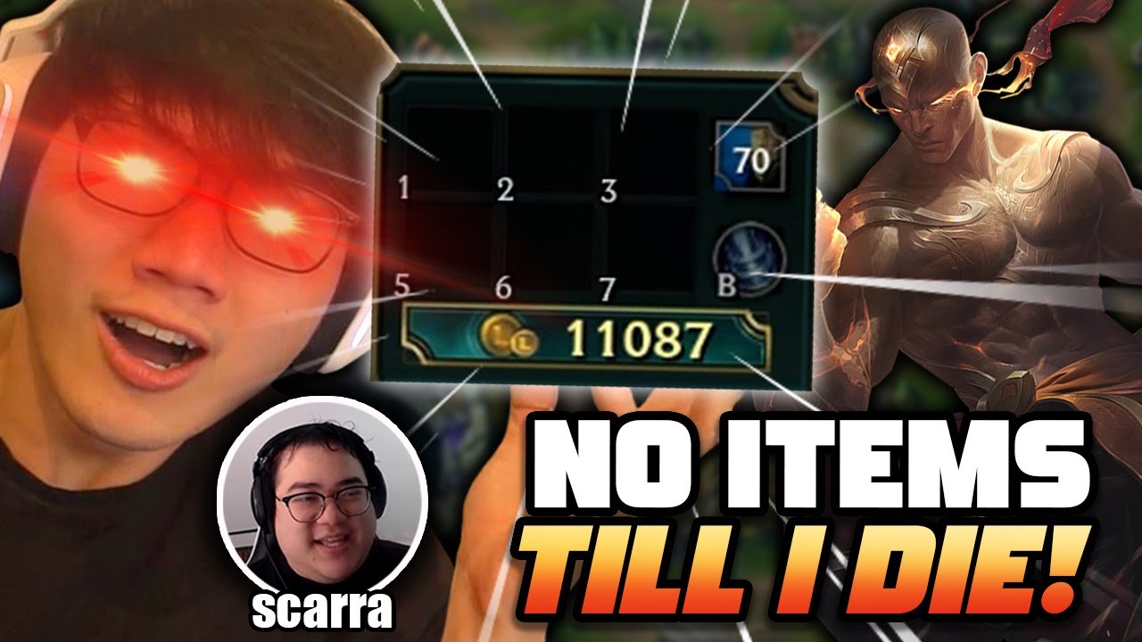 Lee Sin but no RECALLING or SHOPPING (ft. Scarra)