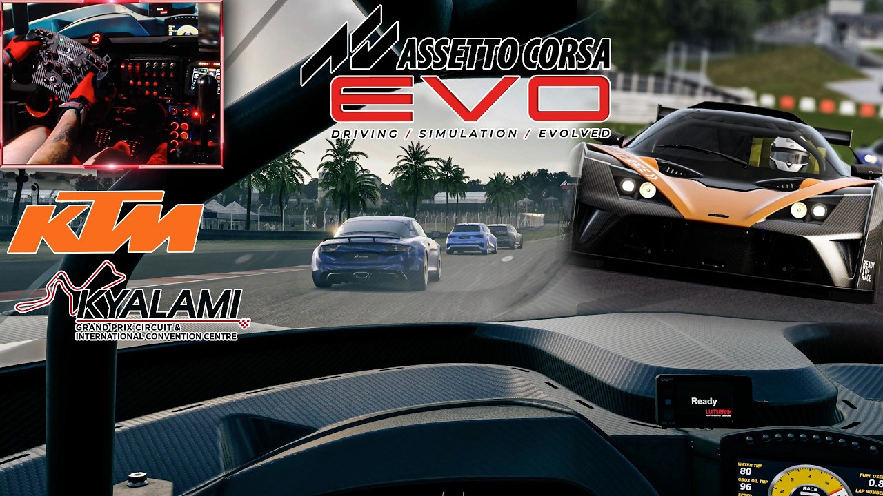 Assetto Corsa Evo Update 0.8 | KTM X-Bow GT4, RACE at Kyalami GP 🇿🇦 | PURE SOUND | Fanatec DD PRO