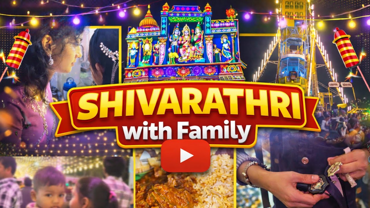 Sivarathri with family..👪 #vlogs #family 