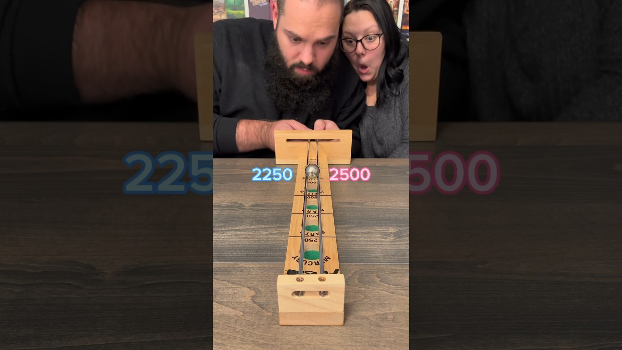 This Game Takes Some SERIOUS Skill To Master! #boardgames #couple
