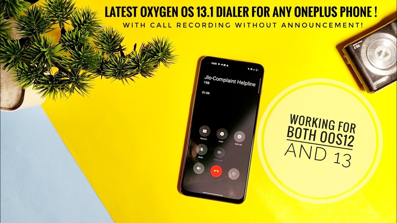 oneplus oxygen os 13.1 dialer apk for any oneplus phones: call recording without announcement!!